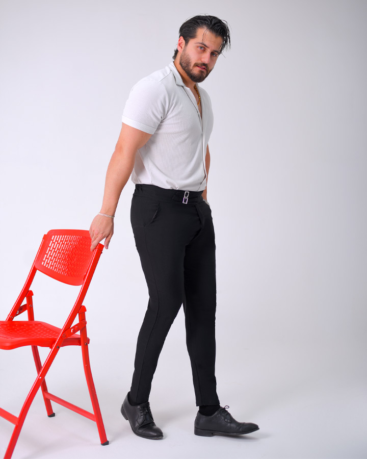 شلوار مردانه مدل Mehrad(مشکی)